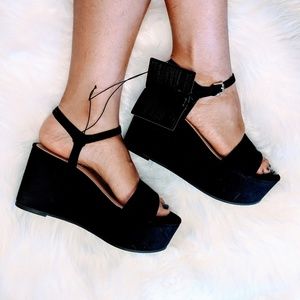 NWT Wedge Sandal